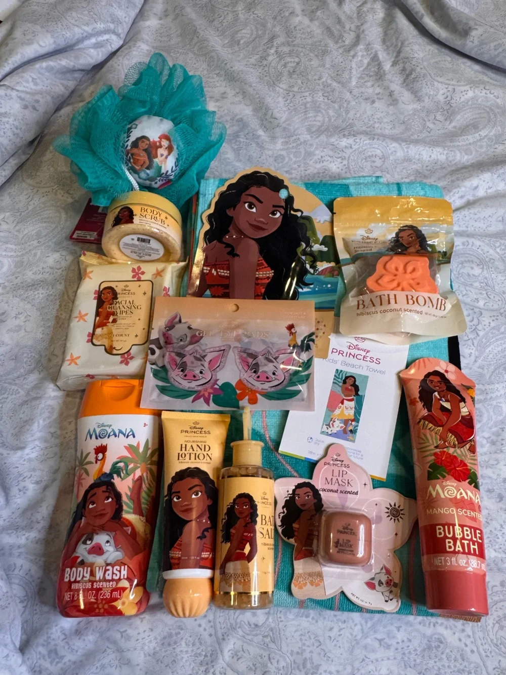 Ultimate Moana-Themed Women's Bath & Body Gift Set